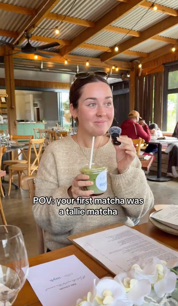 Customer matcha video