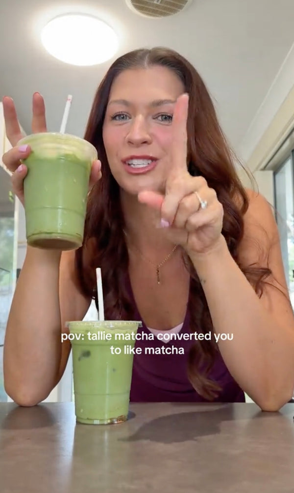 Customer matcha video