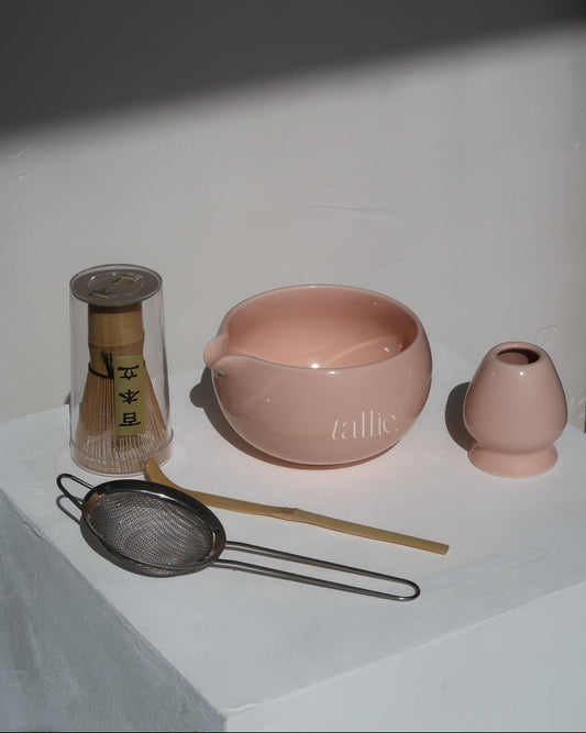 5 Piece Matcha Set - Rosé
