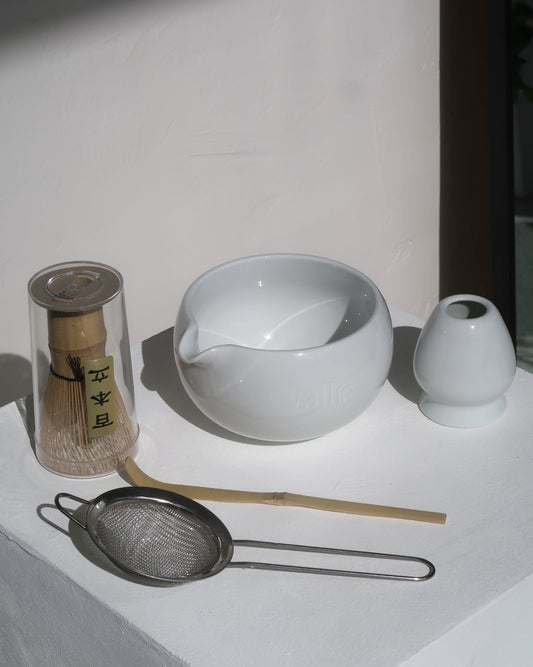 5 Piece Matcha Set - Pearl
